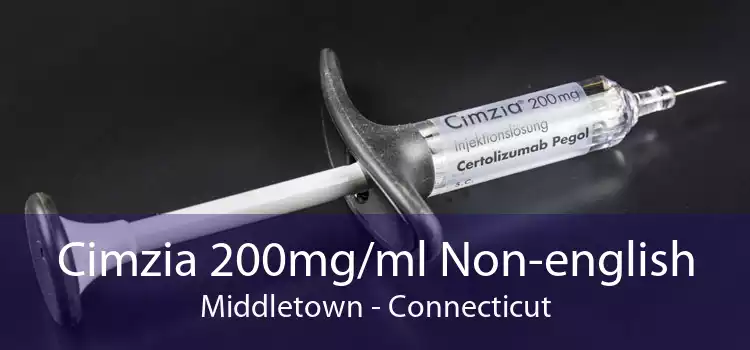 Cimzia 200mg/ml Non-english Middletown - Connecticut